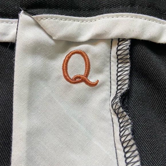 Men's Black Flat Front Shorts Size 48 Dress Golf Casual Dadcore Golfcore Big - Picture 3 of 7